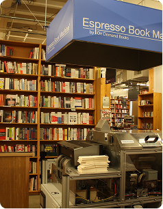 Global print-on-demand setup